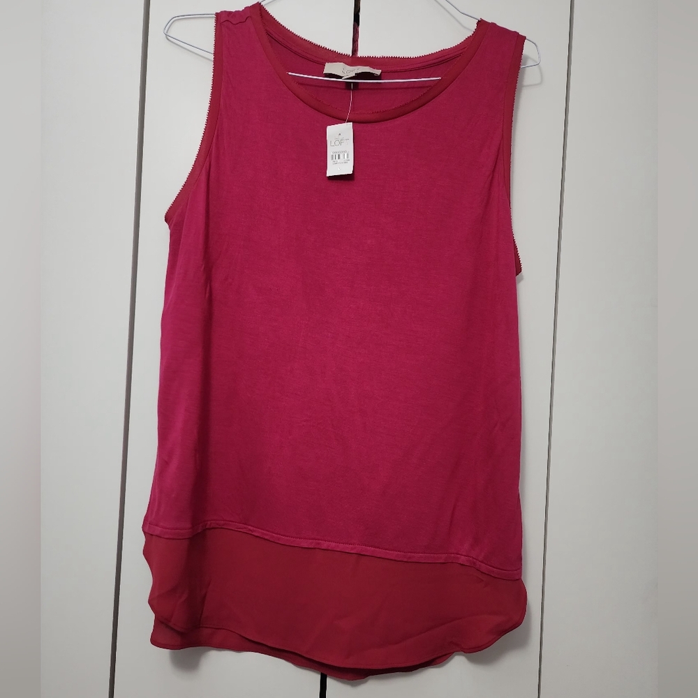 Loft sleeveless shell